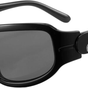 Cyxus Y2K Sunglasses Wraparound Futuristic Sunglasses Women Men Swift Oval Fashion Sport Shades Mirrored Trendy Glasses 1237