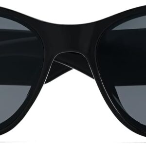 Designer Rhinestone Sunglasses for Women Men, Y2k Punk Fashion Stylish Square Frame with Glittering 100% UV Protection