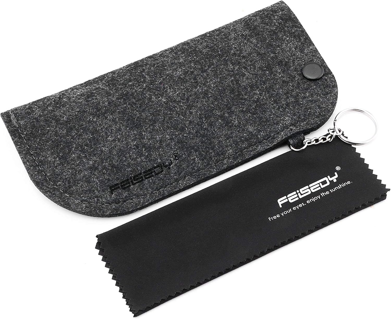 FEISEDY Vintage Small Rectangle Sunglasses Women Men Retro Trendy Square Metal Frame Sun Glasses B2295 - Image 8