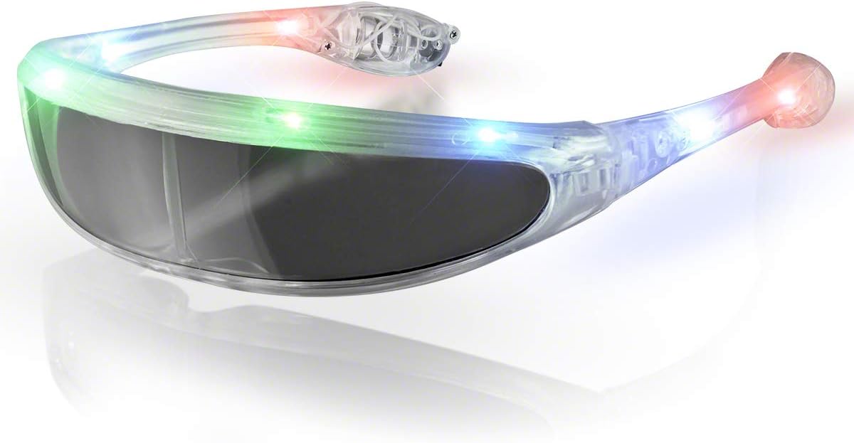 Futuristic LED Light Up Sunglasses