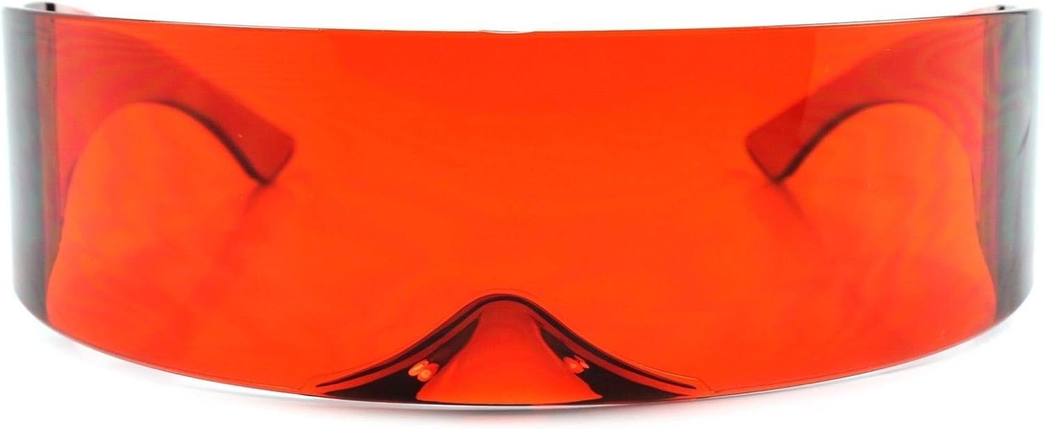 Futuristic Party Novelty Costume Sci-Fi Anime Alien Cosplay Wrap Sunglasses - Image 2