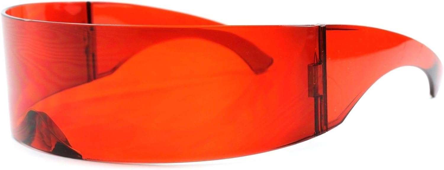 Futuristic Party Novelty Costume Sci-Fi Anime Alien Cosplay Wrap Sunglasses