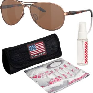 Oakley OO4079 FEEDBACK - Polarized\/Non-Polarized - Pilot Sunglasses with Official Eyewear Kit Bundle