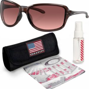 Oakley OO9301 COHORT \u2013 Polarized\/Non-Polarized - Rectangle Shape Sunglasses with Official Eyewear Kit Bundle