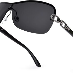 OPTOFENDY Y2K Sunglasses for Women Men, Trendy Sunglasses Men Women