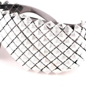 Punk Rocker Large Shield Spike Fashion Novelty Party Dance Sunglasses