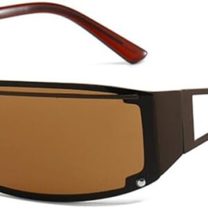 Punk Sunglasses Women Futuristic Rimless Gradient Sun Glasses UV400 Ladies Men Fashion Small Wrap Around Eyewear Shades，L19592