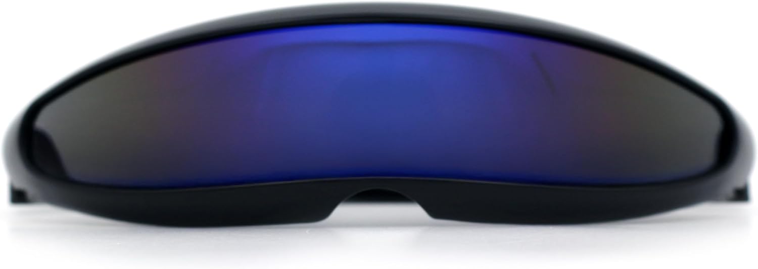 SA106 Mirror Lens Monolens Cyclops Robotic Futuristic Sunglasses - Image 10