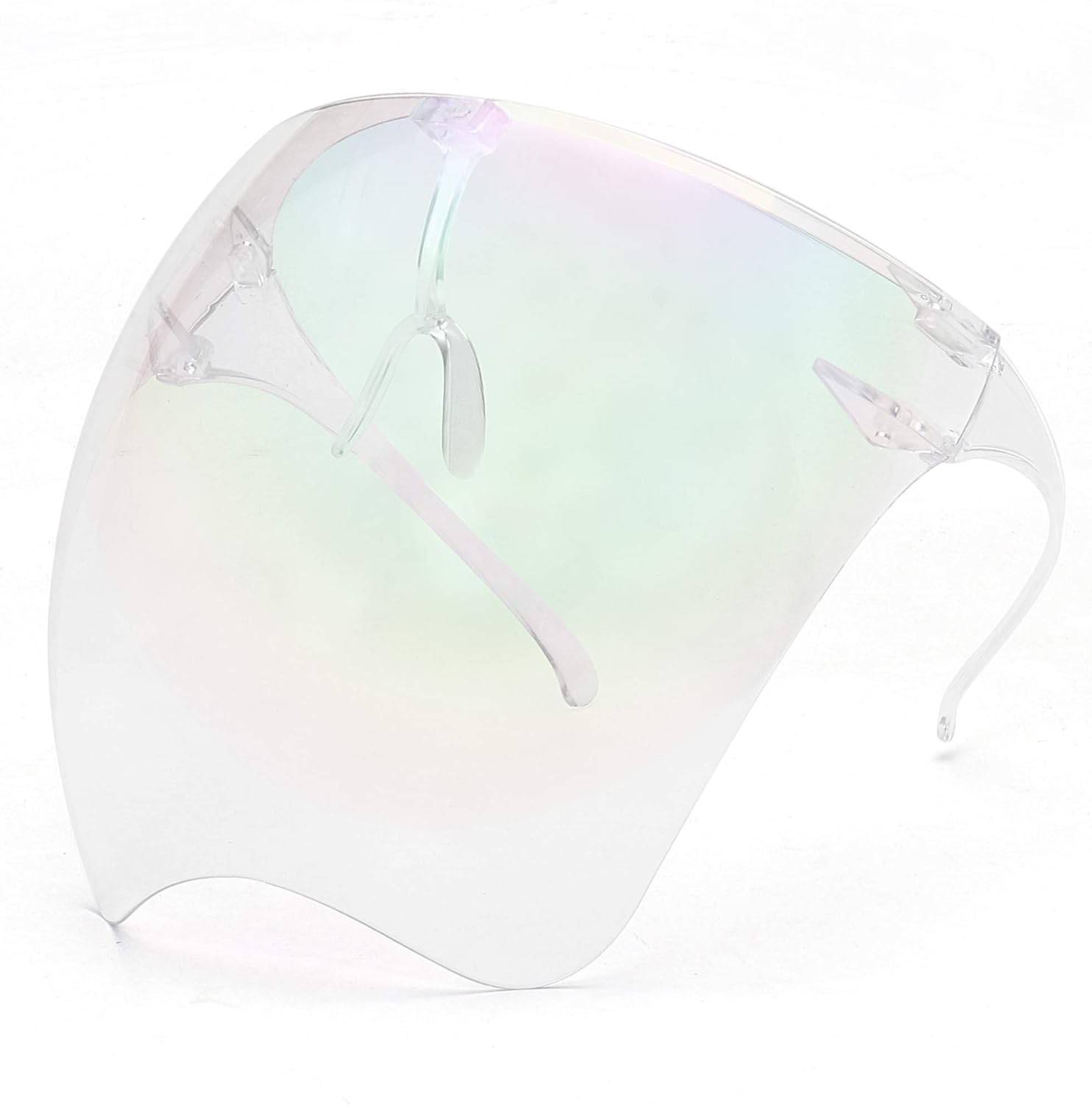 STORYCOAST Oversized Safety Protective Face Shields Goggles Sunglasses Women/Men (Anti-Fog/Anti-Spray) (Multicolor Mirror, 6.10)
