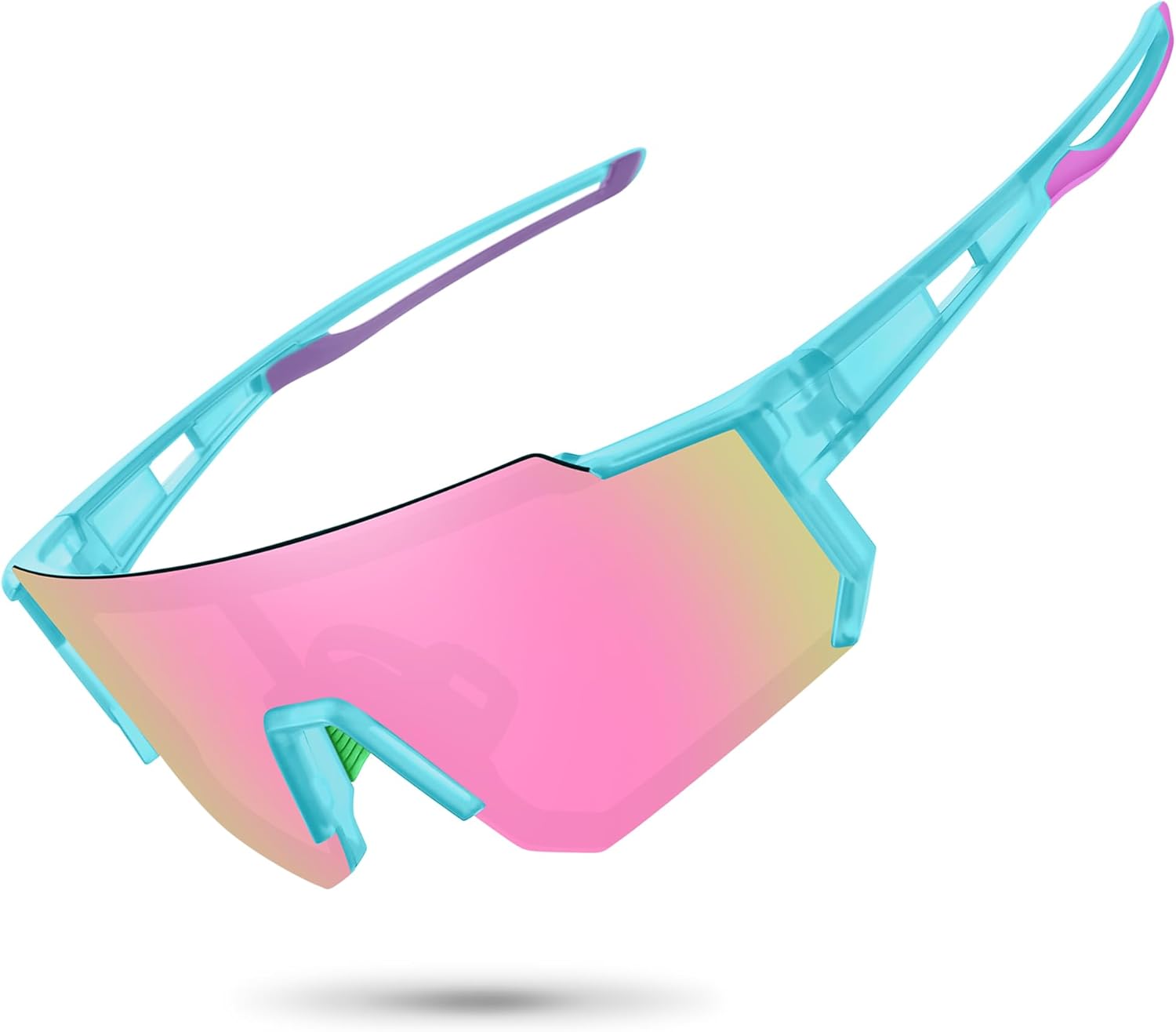 STORYCOAST Polarized Sports Sunglasses for Men Women,Driving Fishing Cycling Mountain Bike Sunglasses UV400 Protection - Image 29