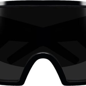 TYA Oversized Wrap Around Sunglasses for Women Men, Futuristic Rave Curved Lens Shades, Fashion Trendy Shield Sun Glasses