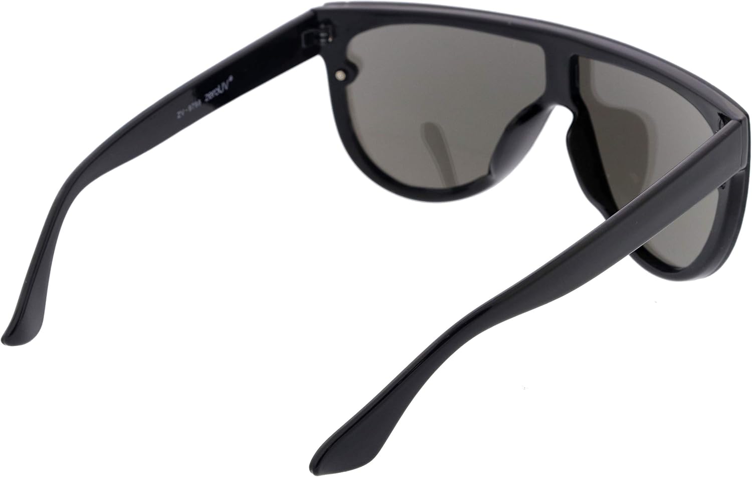 zeroUV 80s Baseball Sunglasses, Mirrored Men Sports Glasses, Women Goggles for Cycling, Wraparound Visor Shield - Image 4